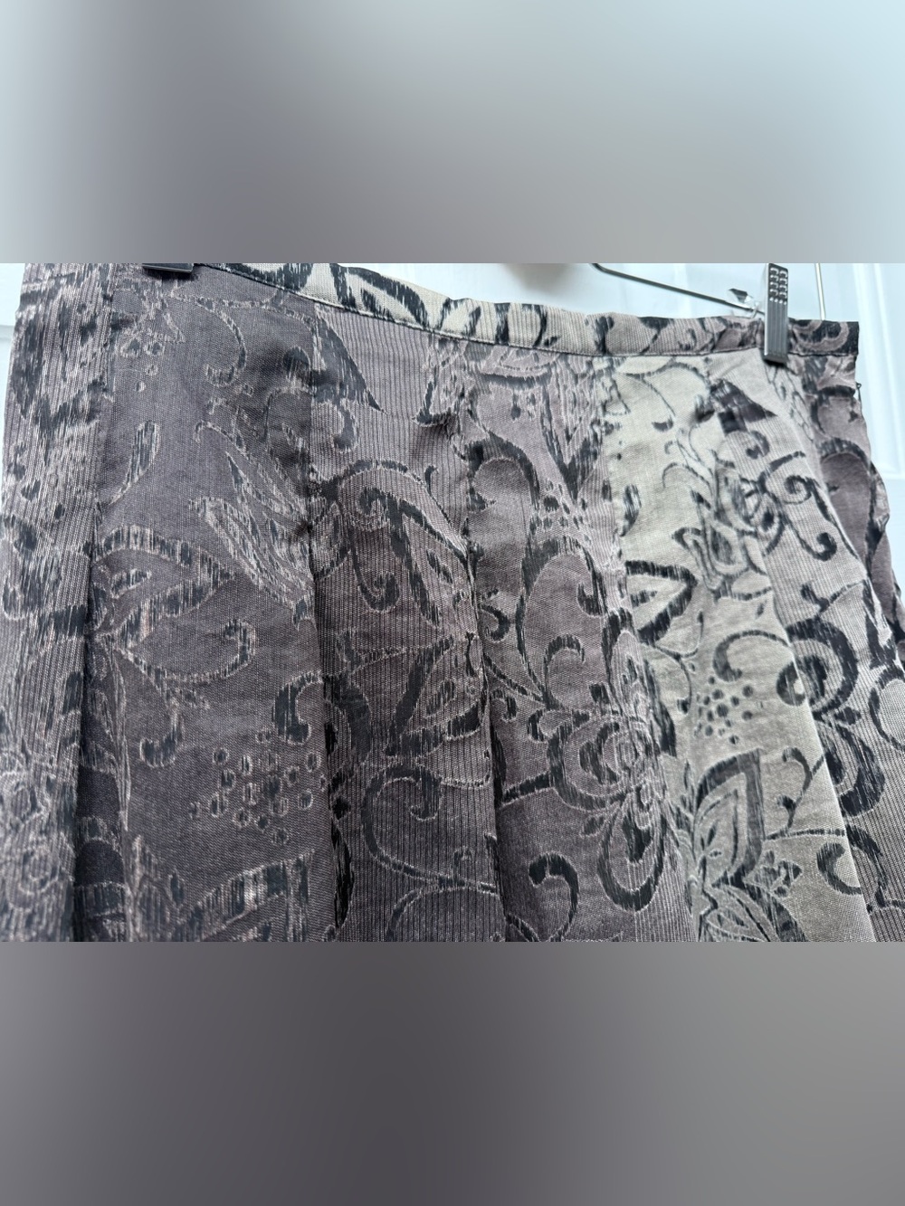 SIMON CHANG Linen Skirt - Picture 2 of 7